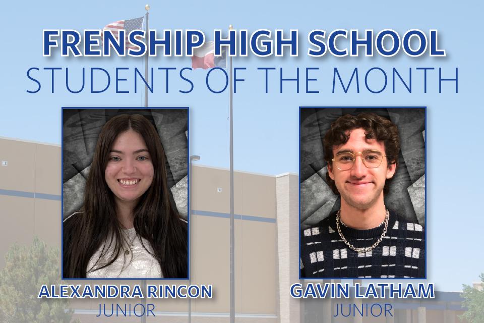 FHS Junior Students of the Month